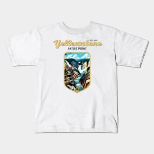 USA - NATIONAL PARK - YELLOWSTONE - Yellowstone Artists Point -18 Kids T-Shirt